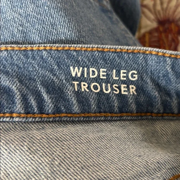 J. Crew Light Blue High-Rise Wide-Leg Jeans - Picture 6 of 9